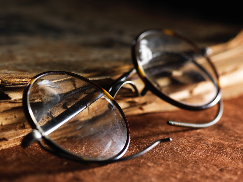 Old eyeglasses store